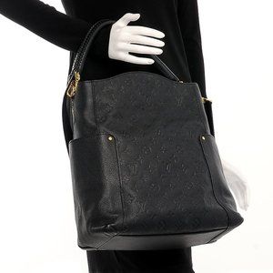 💎✨R A R E✨💎 Louis Vuitton Bagatelle Black Monogram Empreinte